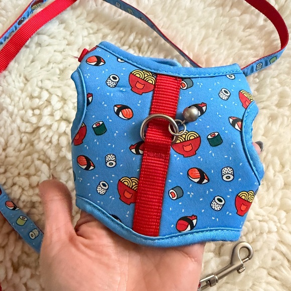 Sushi pet Harness with Leash - Picture 2 of 5